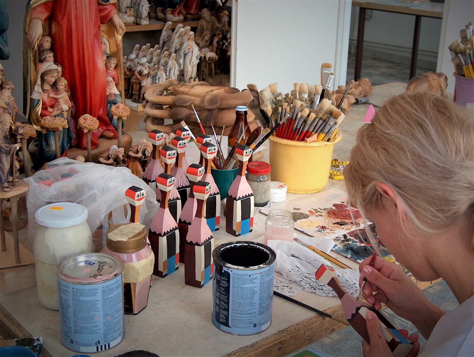 Pracownia malarska, pozłotnictwa i polichromii figur z drewna Viktor-Art